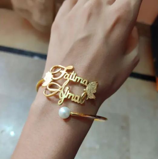 Customize Name Bangle for Girls